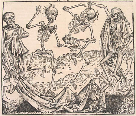Плес смрти - слика Михаела Волгемута из 1493. године